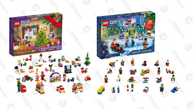 LEGO Friends Advent Calendar | $24 | Amazon
LEGO City Advent Calendar | $24 | Amazon