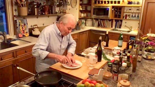 Jacques Pepin Cooking at Home
