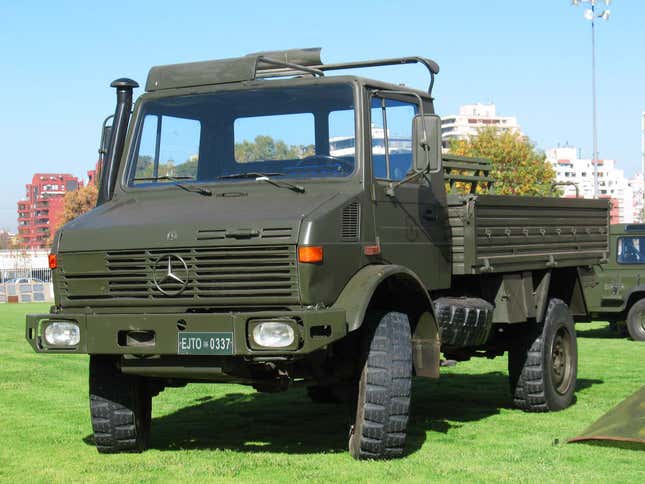 Unimog off-road vehicle