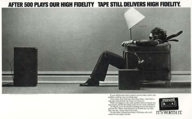 Image for article titled My Dad Was The Maxell "Blown Away Guy," Even If I Can't Prove It