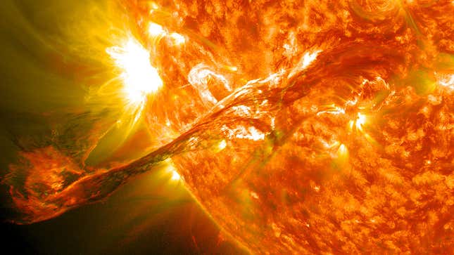 Image for article titled What Would Happen If a Massive Solar Storm Hit Earth?