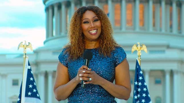 WASHINGTON, DC - JULY 04: In this screengrab, American gospel singer, Yolanda Adams performs for the 40th Anniversary of “A Capitol Fourth” on PBS on July 04, 2020 in Washington, DC. (Photo by Getty Images/Getty Images for Capitol Concerts)