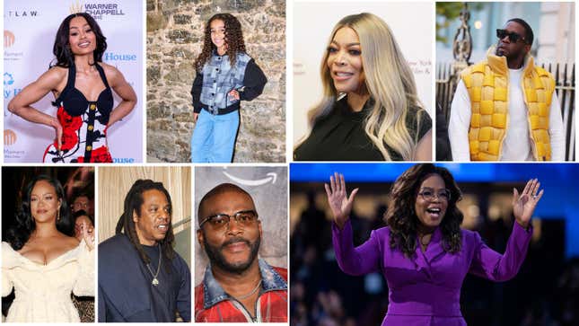 Image de l'article intitulé Wendy Williams rompt enfin le silence sur Diddy, des célébrités noires riches donnent des conseils financiers, un aperçu du parcours de perte de poids d’Oprah, des célébrités noires qui ont fait un don aux HBCU et bien plus encore