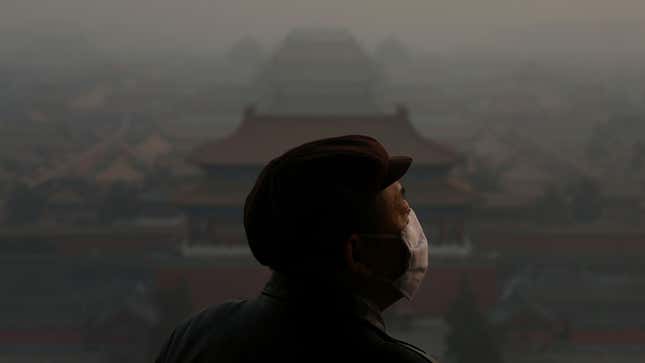 Image for article titled Photos of the week: Grounded planes, smoggy skies, and more