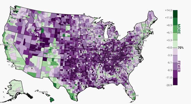 Image for article titled Global warming will hit states that support Donald Trump the hardest