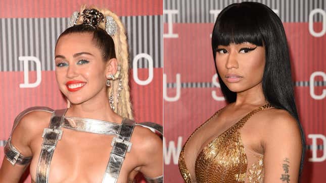 Image for article titled Shade Court: Cool Pope Flexes, Fashion Shade, and the End of Nicki vs. Miley