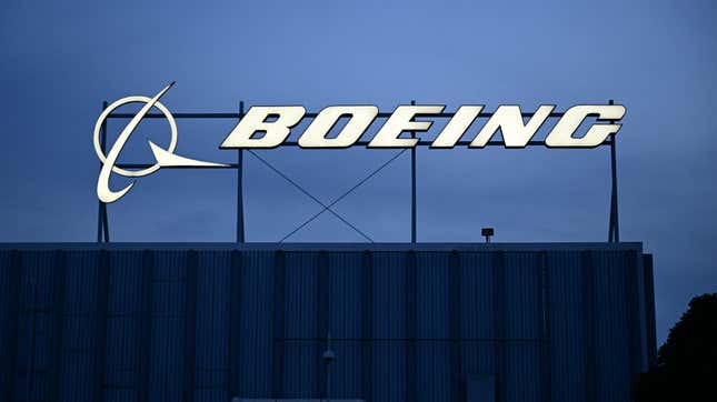 The Boeing logo