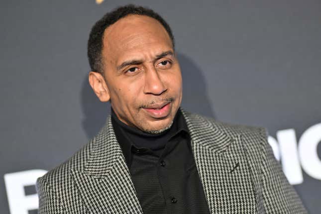 Image for article titled WATCH: Stephen A. Smith Claps at President Biden Over Pardoning His Son