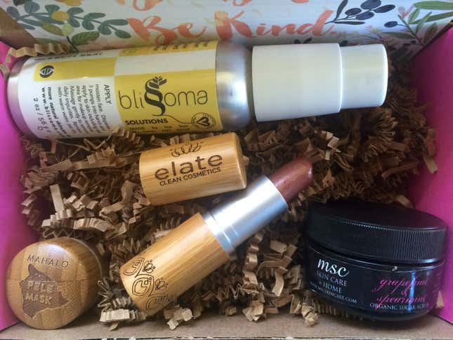Image for article titled Here's Everything That Came in Our Beauty Boxes Last Month
