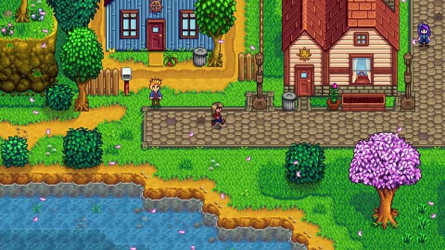A screenshot shows someone playing Stardew Valley. 