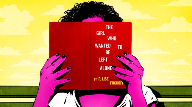 Image for article titled Hey Dudes, Please Don't Talk to Me If I'm Reading a Book in Public