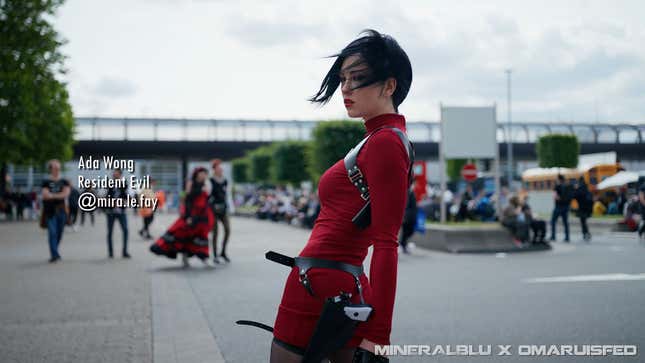 A cosplayer at Dokomi 2025.