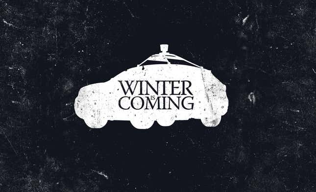 Image for article titled The Autonomous Winter Is Coming