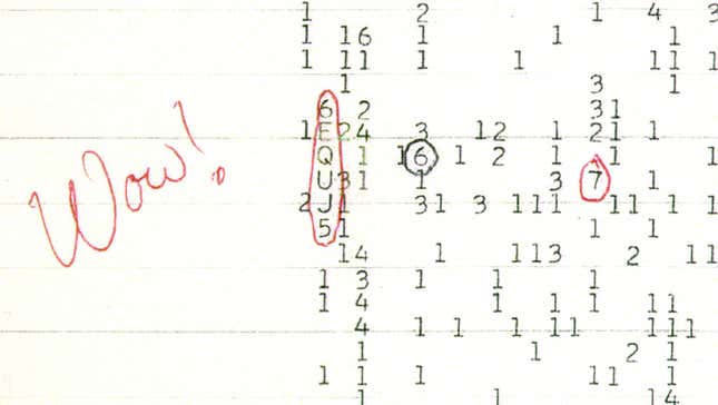 Ehman’s handwritten notes on the computer printout. 