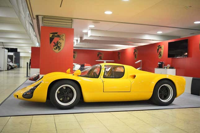 Image for article titled An iconic Porsche from Steve McQueen’s 1971 film “Le Mans” is now an electric supercar