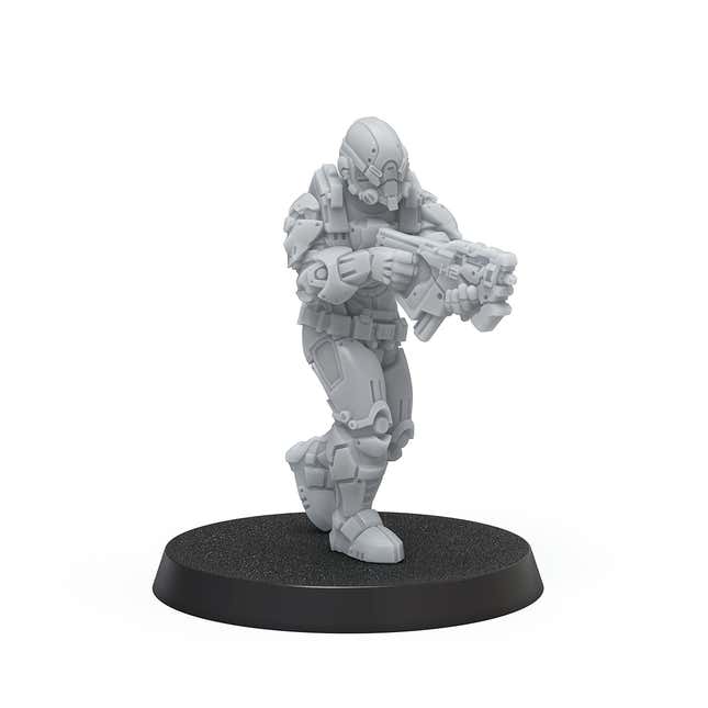 The Assault Trooper miniature.