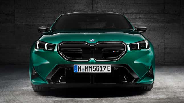 A head-on look at the green M5