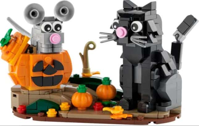 Image for article titled Experience a Playful Halloween Adventure with LEGO