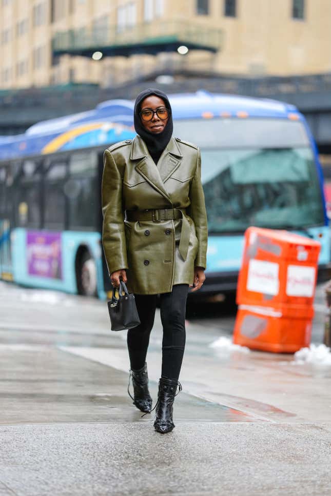 Image for article titled The Best Black Street Style From New York Fashion Week