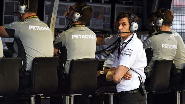 Image for article titled F1 Teams Less Willing To Tell On Each Other Over Radio Now That Everyone Can Hear Them