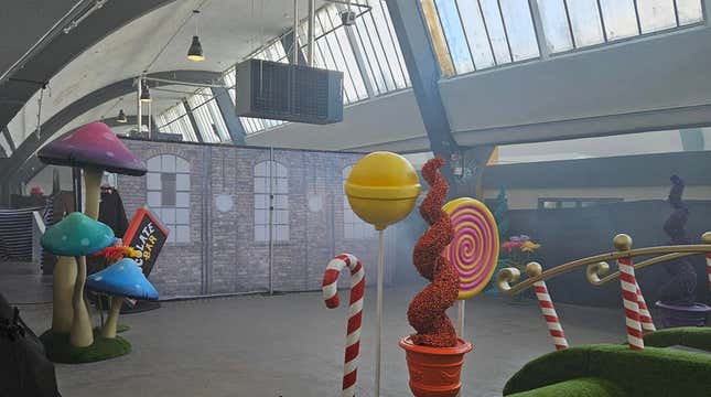 A photo fo the Willy's Chocolate Experience event
