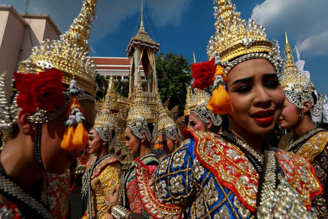 Traditional dancers will take part in the ceremonies.