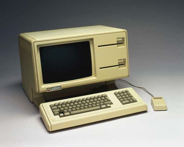 Apple’s Lisa was the first computer to use a Graphical User Interface (GUI). 