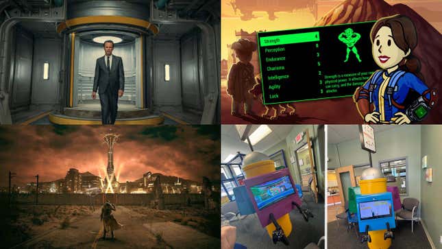 Image for article titled Fallout TV Show Easter Eggs, Old Gaming Kiosks, And More Big News