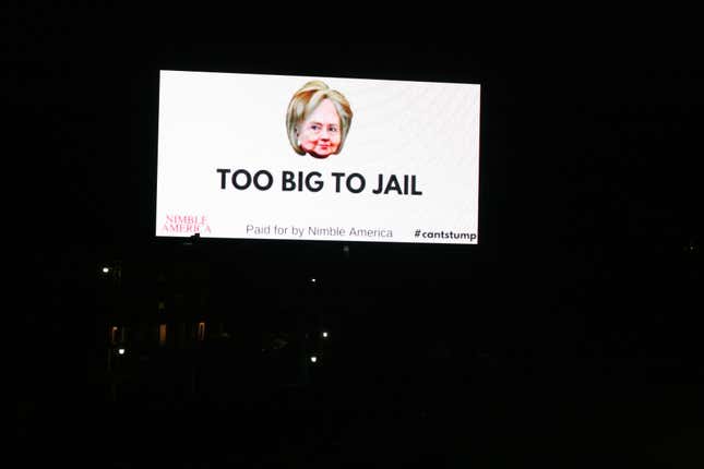 Too big to jail nimble america