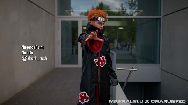 A cosplayer at Dokomi 2025.