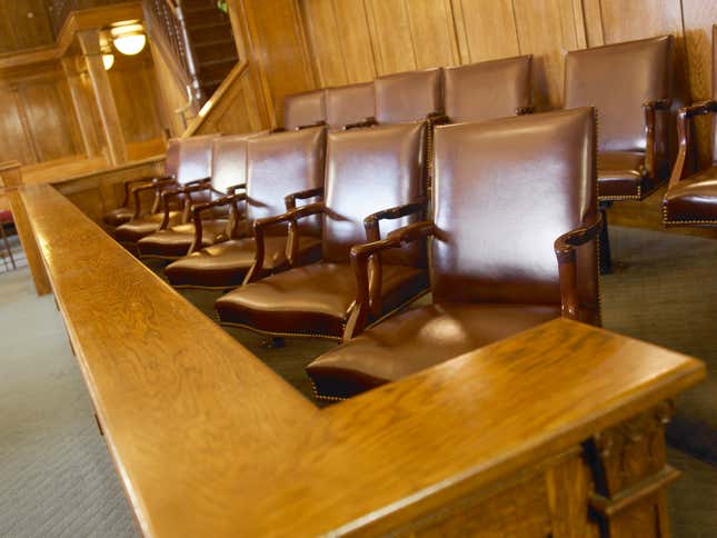 Jury chairs