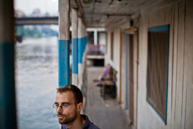 Xavier Auclair and the Nile