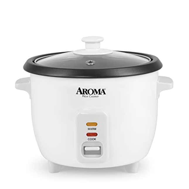 Image for article titled Aroma Housewares Aroma 6-cup (cooked) 1.5 Qt. One Touch Rice Cooker, Now 10% Off