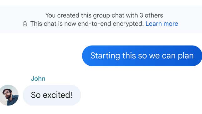 Google Messages is Finally Encrypting Group Chats