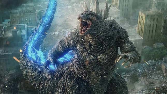 Godzilla in Godzilla Minus Eins.