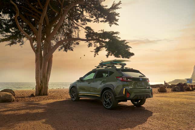Image for article titled 2024 Subaru Crosstrek Starts At $24,995, But You Can't Get a Stick-Shift Anymore