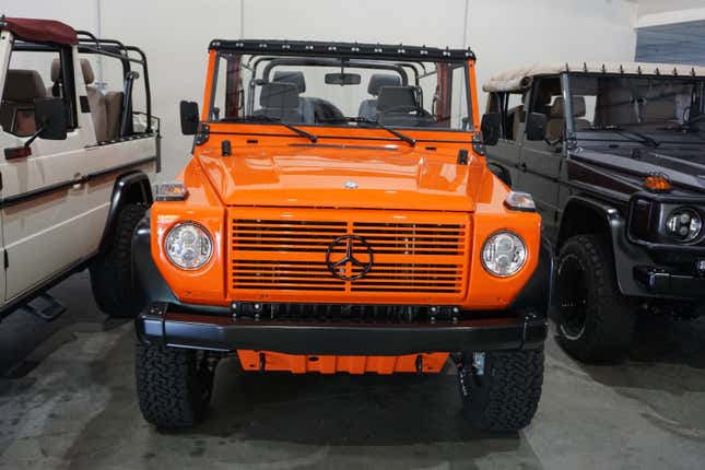 Image for article titled EMC&#39;s Mercedes-Benz 250GD Wolf Restomod Is The Slowest G-Wagen You Can Buy, And Maybe The Best