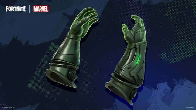 Doom's gauntlets.