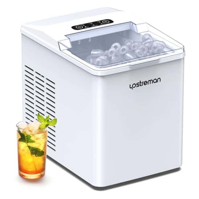 Image for article titled Upstreman Y90 Pro Countertop Ice Maker with Self-Cleaning, Now 22.73% Off