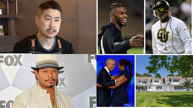 Image for article titled Restaurant Owner Chases Down Black Customer Over a Tip, Deion Sanders' Other Son Fired Him After Shedeur Drama, Former MAGA Terrence Howard Turns His Back on Trump, a Peek at the Obamas' Martha's Vineyard Retreat and Other Culture News From the Week