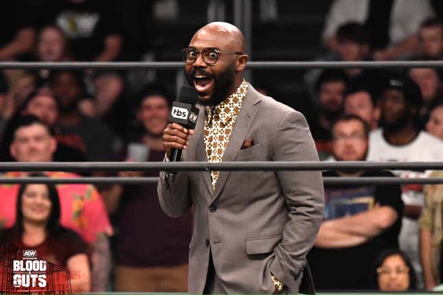 Image for article titled Stokely Hathaway Is Here to Inspire the Kids…and Bring Unapologetic Blackness to AEW