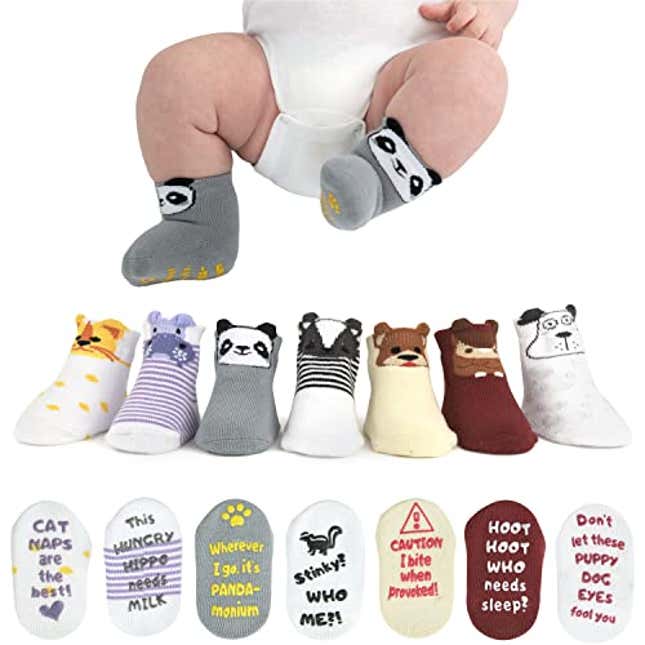 Image for article titled ZIRI &amp; ZANE Baby Sock Gift Set, Now 20% Off