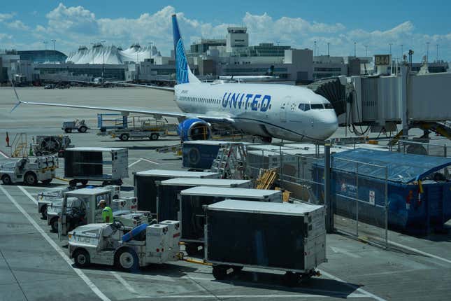 Un avión de United Airlines