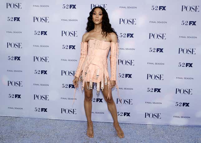 Image for article titled All the Extremely Rare Red Carpet Fashion at Pose's In-Person Premiere