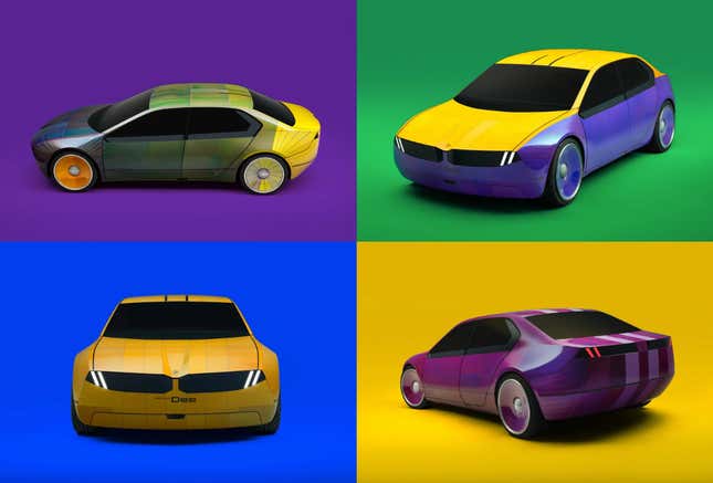 Bmw Crea Un Auto Que Cambia De Color Y Obedece Comandos De Voz