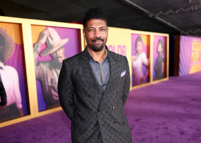 Deon Cole at the premiere of “The Color Purple” held at The Academy Museum on December 6, 2023 in Los Angeles, California.