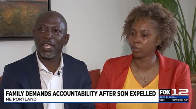 Image for article titled Oregon Principal Calls Police On Black Parents Who Demanded Answers About Their Son And Then This Happened