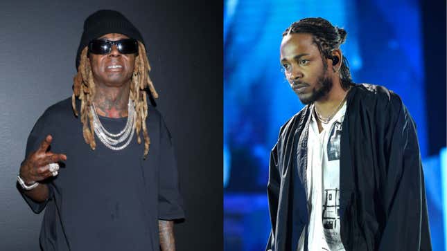 Image for article titled Lil Wayne Finally Responds to Kendrick Lamar Super Bowl Halftime Show Rumors, But Did He Accidentally Start Another Beef?