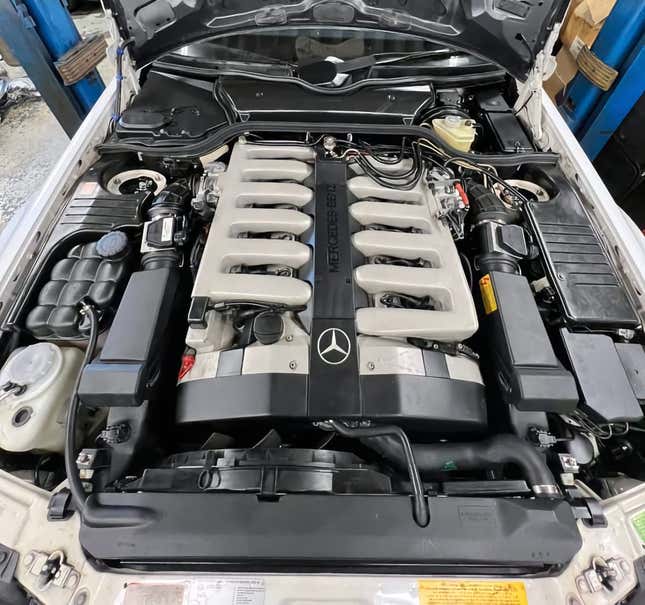 Image for article titled At $40,000, Will This Updated 1993 Mercedes-Benz SL600 Up the Ante?