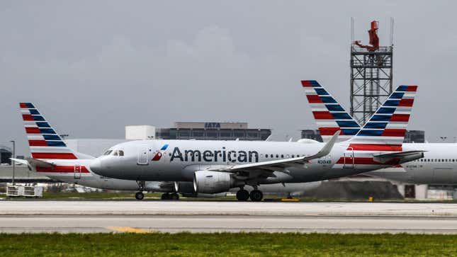 Image for article titled American Airlines ‘Unprecedented Weather’ Excuse for Canceling Flights Into July Sounds Suspect
